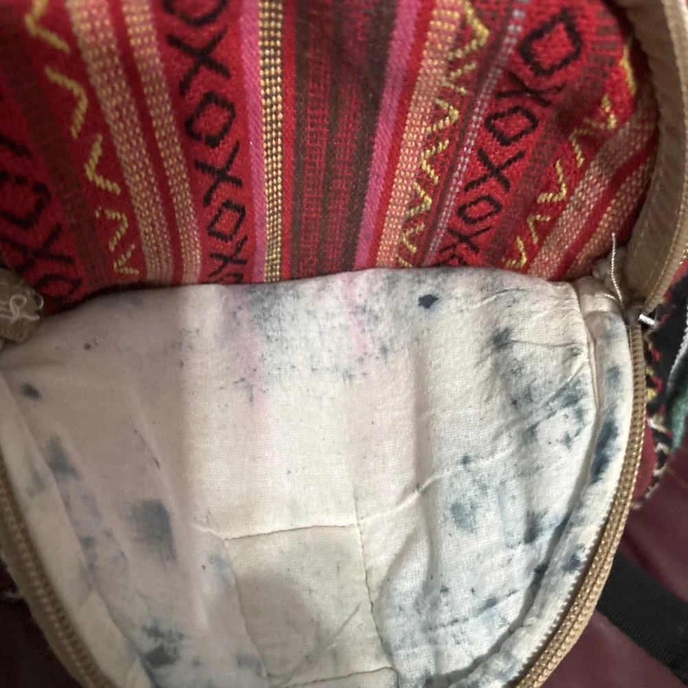 Mini Hemp Backpack Eco Friendly Boho Hippie Thc Free Made In Nepal Read